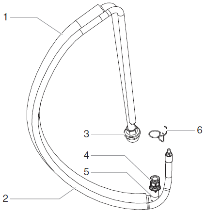 RentSpray 650 Siphon Assembly